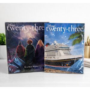 Disney D23 Club Magazine Fall Summer Wish Cruise Ship Hocus Pocus 2 New Unopened